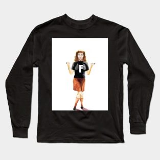 Frankenstein fan girl Long Sleeve T-Shirt